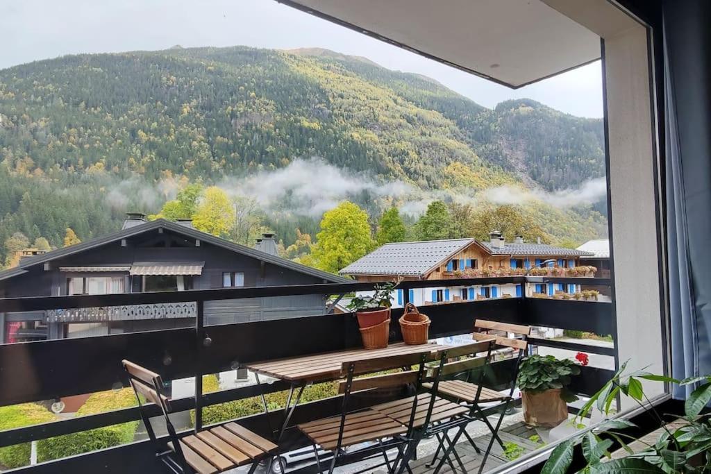 Apartement Vue Montage Magnifique 2Ch 5Mn Piste 3 Les Houches Exterior foto
