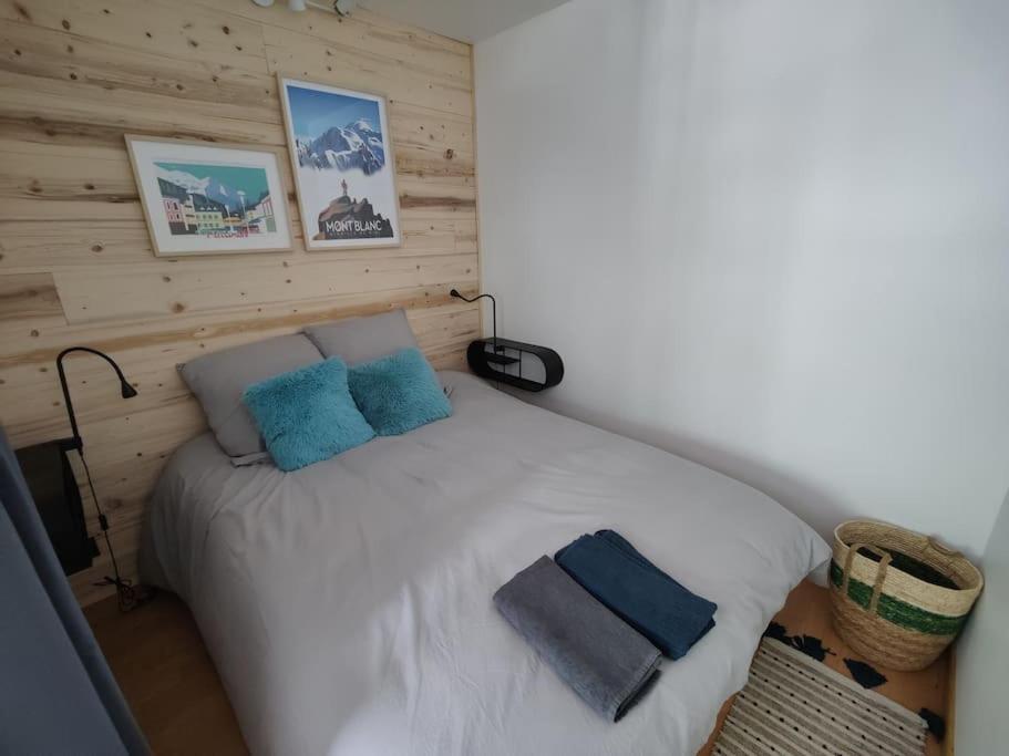 Apartement Vue Montage Magnifique 2Ch 5Mn Piste 3 Les Houches Exterior foto